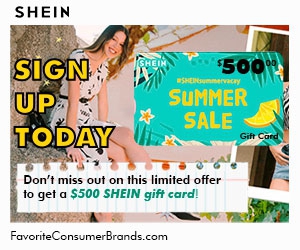 Free Shein $500 Gift Card