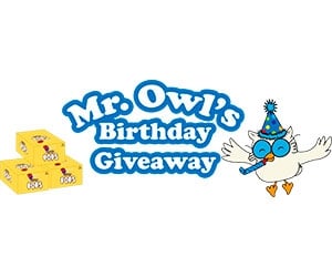 Free Mr.Owl's x100 Tootsie Pops