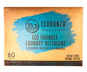 Free Ecobonza Eco-Sheets Laundry Detergent