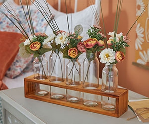 Free Cottage Flower Simple Centerpiece Craft Kit At Michaels