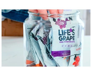 Free Life’s Grape Vine-Dried Grapes Pack