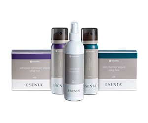 Free Esenta Silicon Based Skin Barrier Spray & Wipes