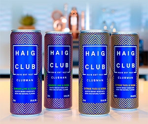 Free Haig Club Canned Cocktails
