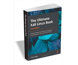Free eBook: ”The Ultimate Kali Linux Book - Second Edition ($41.99 Value) FREE for a Limited Time”