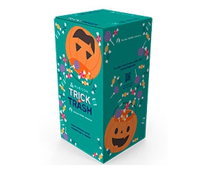 Free Trick & Trash Halloween Recycle Boxes
