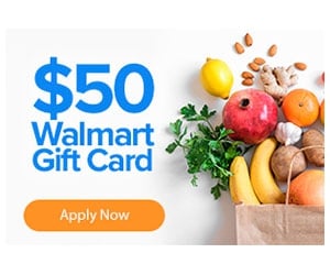 Free $50 Walmart Gift Card