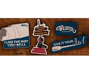 Free Weaver Leather Supply Stickers