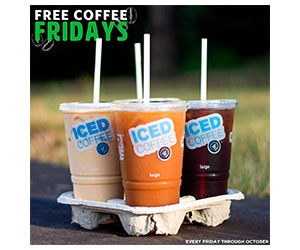 Free Coffee Fridays from Cumberland Farms
