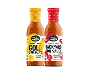 Free bottle of Naturally Sweetened BBQ Sauces from Halo + Cleaver