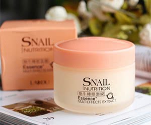 Free Snail Sleeping Mask Essence Moisturizing Night Cream Anti Aging Wrinkle Cream