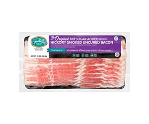 Free pack of No Sugar Bacon from Pederson's Natural Farms