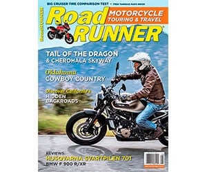 Free RoadRUNNER Motorcycle Touring & Travel 1-Year Magazine Subscription