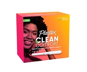 Free Clean Comfort Tampons From Playtex
