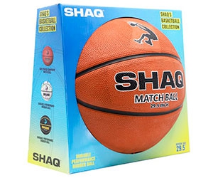 Free Shaq Official Sized Performance Rubber Basketball