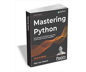 Free eBook: "Mastering Python - Second Edition ($35.99 Value) Free for a Limited Time"