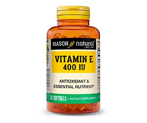 Free Vitamin E 400 IU Sample Bottle