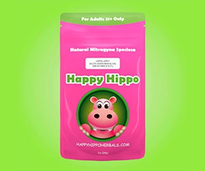 Free Happy Hippo Kratom Sample