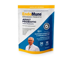 Free EndoMune Advanced Probiotic Supplement 5-Day Trial Pack
