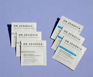 Free Dr. Zenovia Night Repair Skincare Treatments Sample Kit