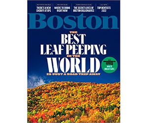 Free Boston Magazine 1-Year Subscription