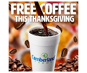 Free Cumberland Farms Coffee On Thanksgiving