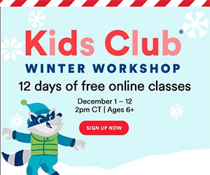 Free 12 Days Of Winter Kids Craft Classes At Michaels