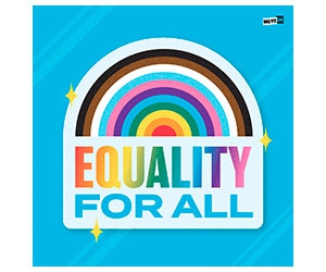 Free ”Equality For All” Sticker