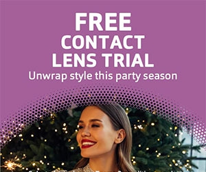 Free Vision Express Contact Lenses Trial Pack