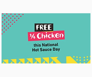 Free 1/4 Chicken At Nando's On January 22