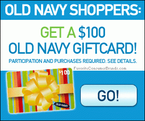 Free $100 Old Navy Gift Card