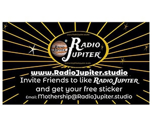 Free Radio Jupiter Sticker