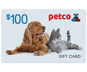 Free $100 Petco Gift Card