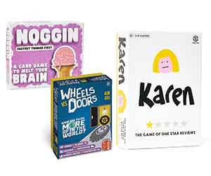 Free Karen, Wheels vs. Doors, And Noggin Games From Format Games