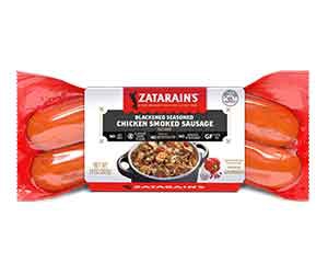Free Zatarain's Blackened Chicken Smoked Sausage