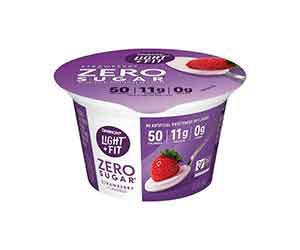 Free ONE (1) Light & Fit Zero Sugar Single Serve Yogurt, 5.3oz At Publix