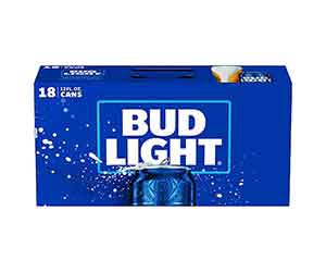Free Bud Light Beer 18-Pack