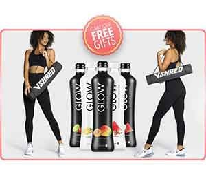 Free Case of GLOW Sparkling Energy Drinks