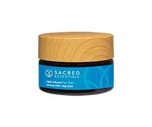 Free Full Sized Infused Pain Balm Sample From Sacred Essentials
