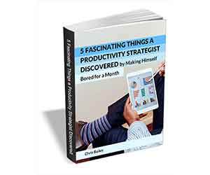 Free eGuide: ”5 Fascinating Things a Productivity Strategist Discovered by Making Himself Bored for a Month”