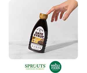 Free D’Vash Organics Date Syrup Bottle
