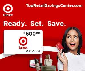 Free $500 Target Gift Card