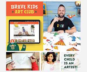 Win Brave Kids Art Club Prize Pack