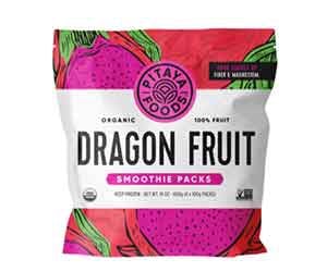 Free bag of Dragon Fruit Smoothie Packs
