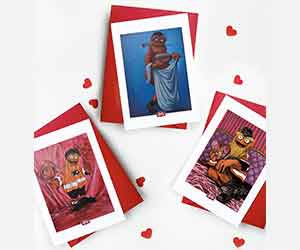 Free Gritty Valentine's Greeting Cards