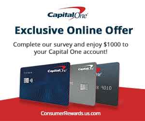 Free $1000 Capital One Gift Card