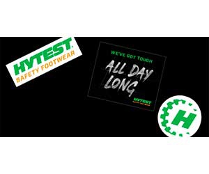 Free Hytest Stickers