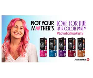 Free Not Your Mother’s Love For Hue Color Cream And Tote Bag