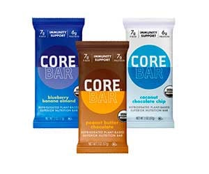 Free Plant-Based Nutrition Bar from Core Foods