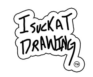 Free “I Suck At Drawing”™ Sticker