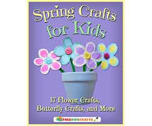 Free Spring Crafts eBook for Kids